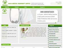 Tablet Screenshot of medicalequipment168.com